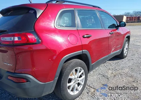 2016 Jeep Cherokee Sport from USA, damaged, VIN 1C4PJMAB1GW140598